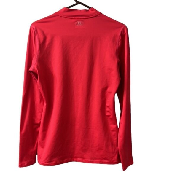 Under Armour ColdGear Long Sleeve Fitted Compression Mock Turtleneneck Shirt - Picture 7 of 10